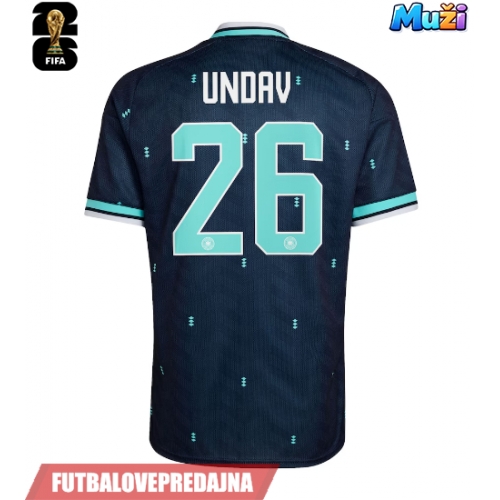 Lacne Muži Futbalové dres Nemecko Deniz Undav #26 MS 2026 Krátky Rukáv - Preč